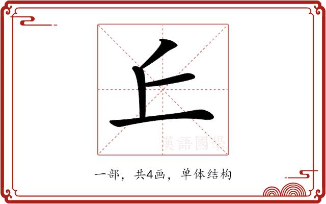 𠀉的部首图片